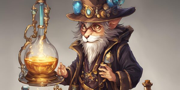 錬金術師のイメージ図