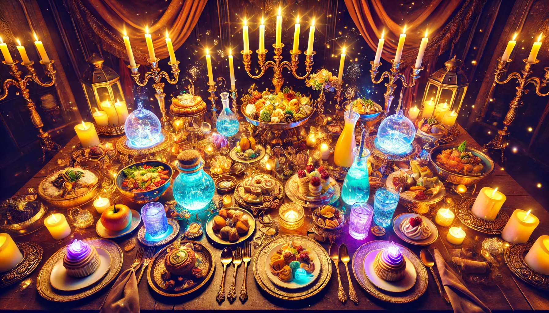 『魔法使いの約束』の料理のイメージ図