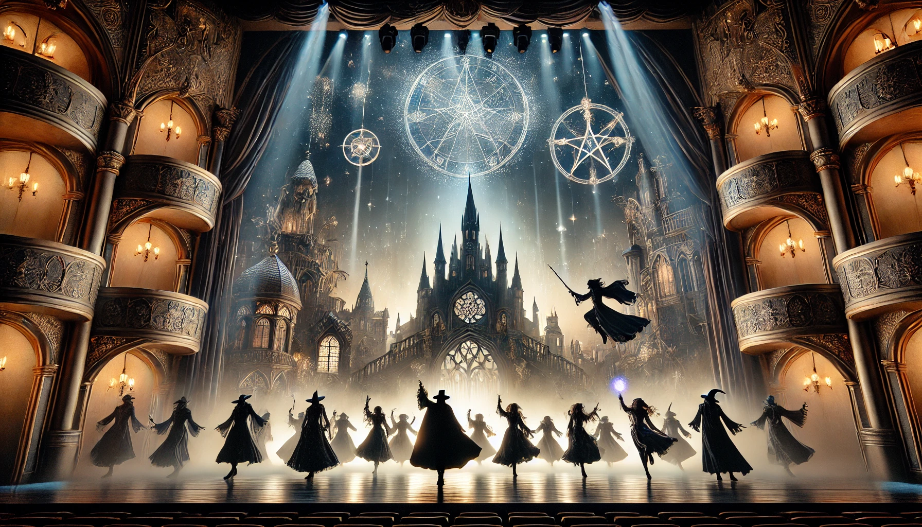 『魔法使いの約束』舞台のイメージ図