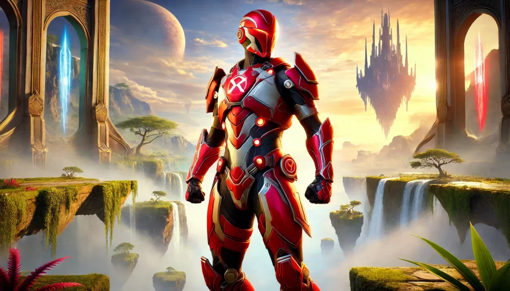 戦隊レッド 異世界で冒険者になるのイメージ図