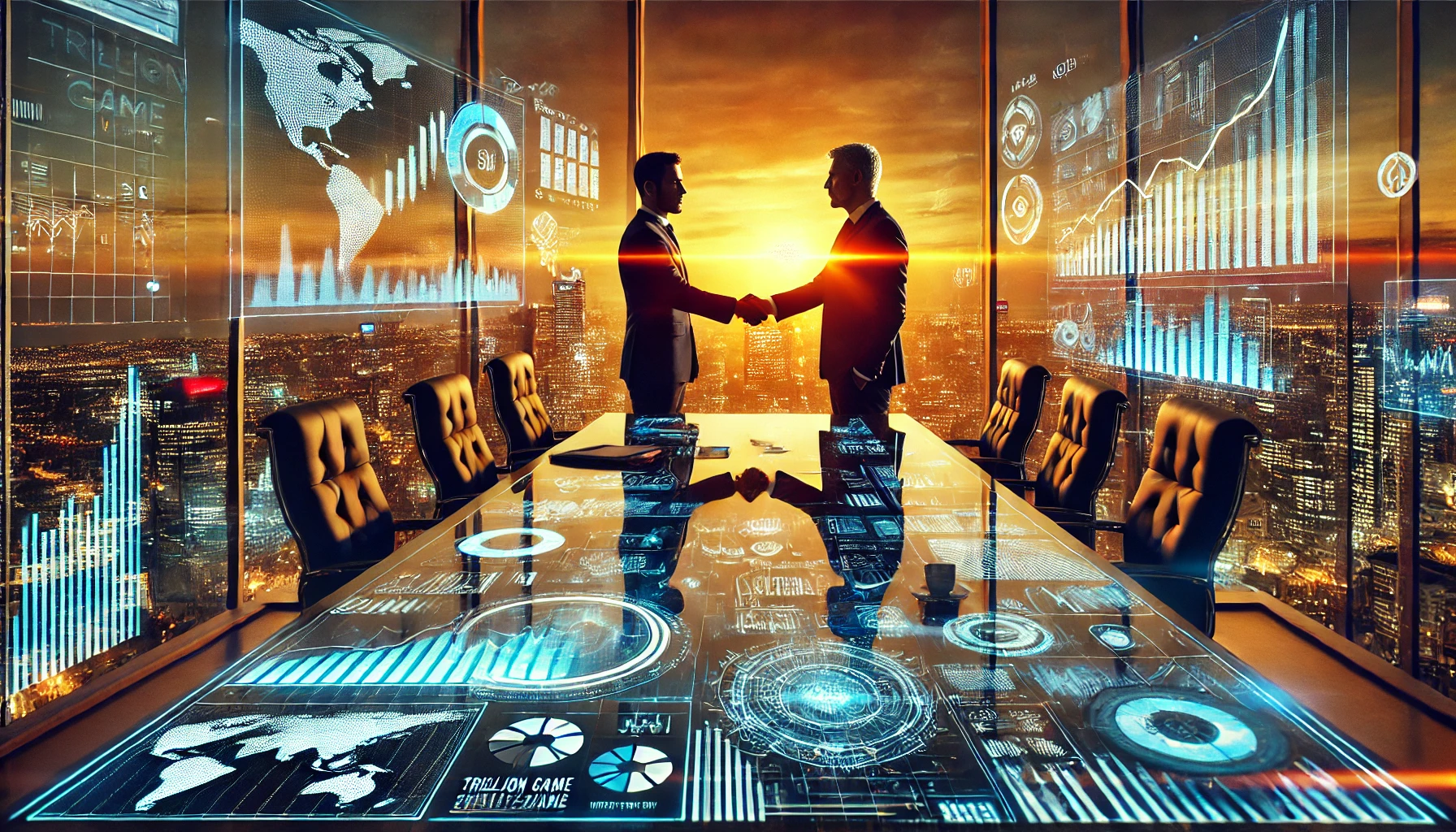 トリリオンゲームのイメージ図