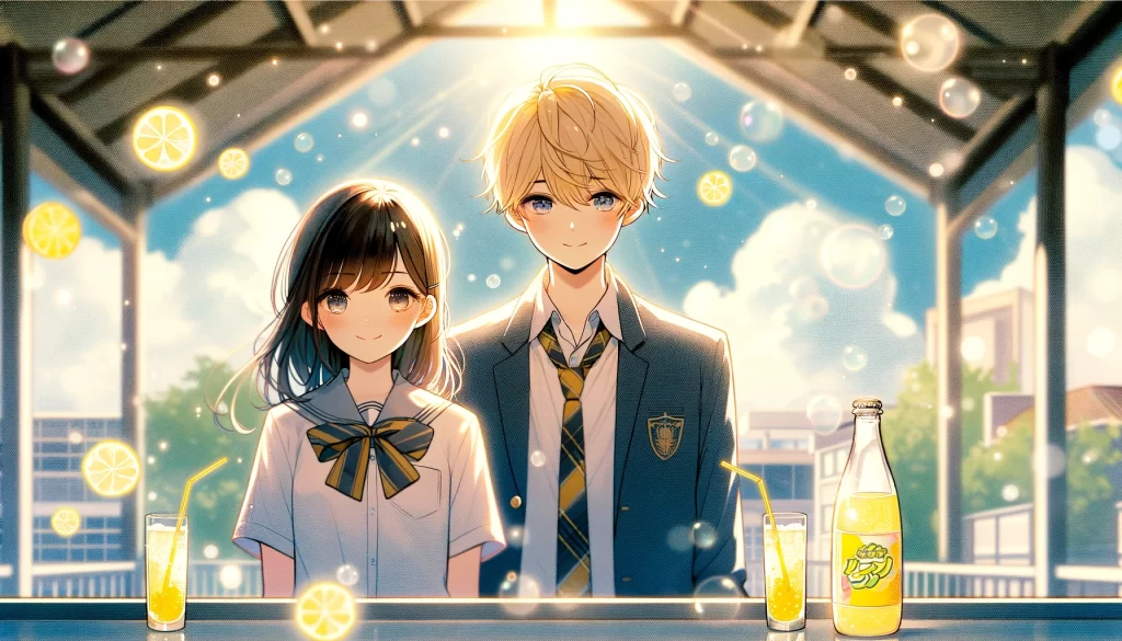 ハニーレモンソーダのイメージ図